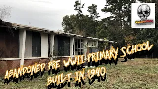 Abandoned WWII Era Primary School / Old Textbooks Found Inside