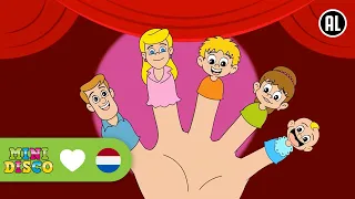 DE FAMILIE VINGER | Kinderliedjes | Liedjes voor Peuters en Kleuters | Minidisco