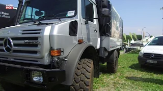 Onlinemotor Abenteuer&Allrad 2018 Hellgeth und Mercedes Benz Trucks Hochgeländegängiger Unimog Zetro