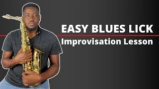 Easy Blues Lick - Improvisation Lesson