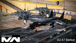 MODERN WARSHIPS: SU-47 Berkut Strike Fighter- Worth it or Not??