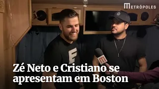 Zé Neto e Cristiano se apresentam em Boston