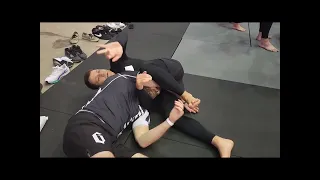 BJJ Anaconda choke with Rafael Mendes at ADCCs 2022