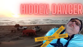 South Padre Island Summer Camping - Danger in plain sight