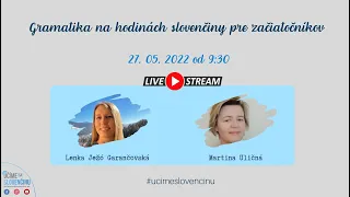 Gramatika na hodinách slovenčiny pre začiatočníkov