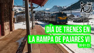 Día de trenes en Pajares VI. Trenes en la nieve  30-01-2023