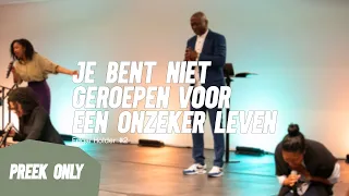 Je bent niet geroepen voor een onzeker leven #2 - Zondag 14//04//24 (preek only)