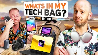What’s in my LAS VEGAS (CES) tech bag! (with Patrick Rambles)