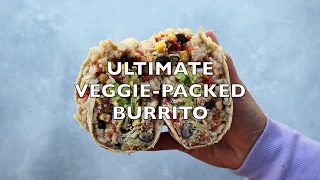 the ultimate veggie-packed burrito
