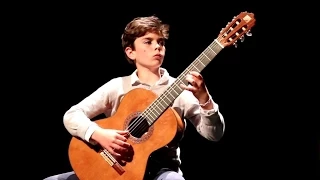 Roland DYENS "Muguets" - André NOBILE, 1er au concours de guitare de Montigny