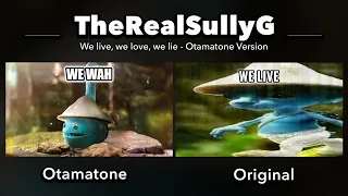 Smurf Otamatone (Side-by-Side Comparison)