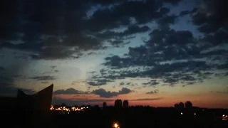 Рассвет в Минске 05.05.2018 timelapse