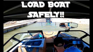 LOAD BOAT SAFELY!!  Wakeboat Ownership, Episode 31