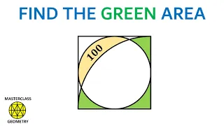 area circle | square side length | geometry problems | solutions | circle | Masterclass Geometry