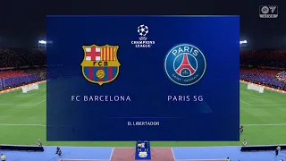 FC Barcelona vs PSG - UEFA Champions League | Quarter-Final - 16th April 2024 Full Match - FC 24