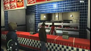 Gta 4 Burgershot Hilarious Employee