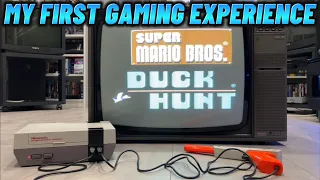 Super Mario Bros and Duck Hunt on the NES! | ASMR