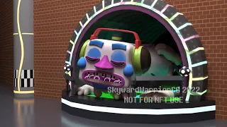 FNaF Security Breach- DJ Music Man Sleep Animation Test