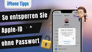 [Tutorial 2024] Wie kann ich Apple ID entsperren? So geht's!