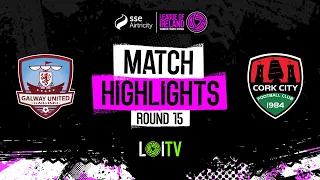 SSE Airtricity Women's Premier Division Round 15 | Galway United 3-0 Cork City | Highlights