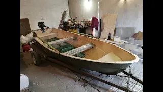Пластиковая лодка . Ремонт и тюнинг .