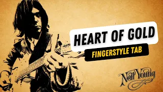 Heart Of Gold Fingerstyle Tab - Neil Young
