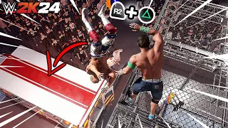 25 Extreme Ways to Destroy Your Opponent in WWE 2K24 !!!