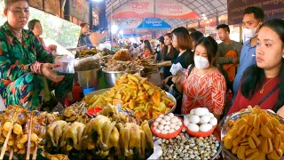 Popular Cambodian street food 2023 | Delicious Chicken, Snail, Fish, Fruit & More @Countryside