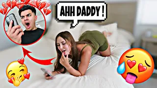 CALLING MY BOYFRIENDS PHONE WHILE MOANING PRANK! *he went crazy*