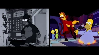 Simpsons Showdown!  Treehouse of Horror III vs. Treehouse of Horror IV