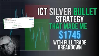 ICT SILVER BULLET strategy that MADE ME $1745 {FULL TRADE BREAKDOWN}