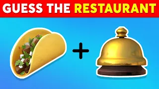 Guess the Fast Food Restaurant by Emoji? 🍔 Mouse Quiz