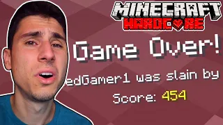 We Lost EVERYTHING In Minecraft Hardcore!