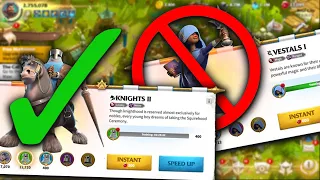 DON'T Make THIS Mistake Upgrading Troops! | Call of Dragons