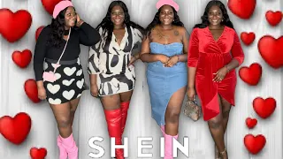 Shein Haul 2024 | Shein Plus Size Try On| Cheap Plus Size Clothing Haul|Valentine’s/Date Night Looks