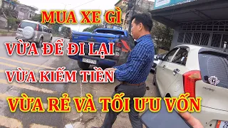 Nếu là EM MUA XE vừa chạy GĐ vừa Chạy DV Em sẽ chọn em này