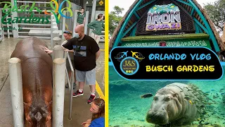 Busch Gardens | All Day Dining | Hippo Experience | #buschgardens #alldaydining #hippo