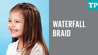 Kids' hair: How to do a waterfall braid