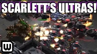 Starcraft 2: SCARLETT'S ULTRALISKS! (Future vs Scarlett)