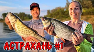ОНИ ПЕРВЫЙ РАЗ НА ТАКОЙ РЫБАЛКЕ! Семейная рыбалка в Астрахани 2023