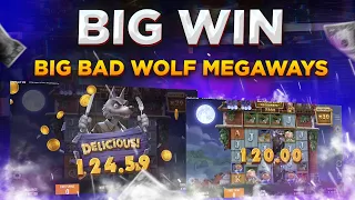 BIG WIN €4781 on BIG BAD WOLF MEGAWAYS slot by Quickspin!