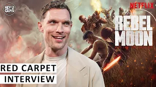 Ed Skrein | Rebel Moon Part Two Premiere | Extended Editions | Netflix Red Carpet Interview