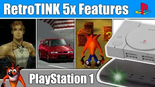 RetroTINK 5x Features Showcase with the Playstation 1 & Best HDMI Solution for PS1 | Gameplay 1440p