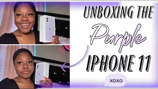 PURPLE iPhone 11 Unboxing ! 💜