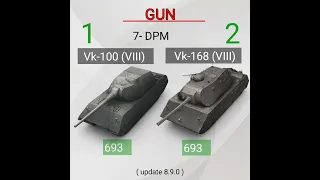 wotblitz | Vk 100 vs 168.