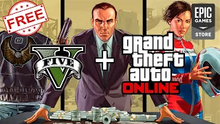 Get GTA 5 / GTA Online for FREE on Epic Games Store with FREE $1 Million,  Homes, Offices and Cars