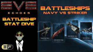 EVE Echoes Battleships Navy vs Striker