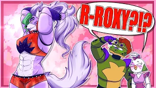 Roxanne Wolf's Rockin' Looks (FNAF security breach animation)