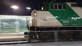 GO Transit 560 at Unionville 1/7/2024