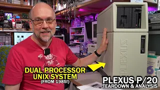 What is this rare multi-user UNIX workstation? (Plexus P/20)